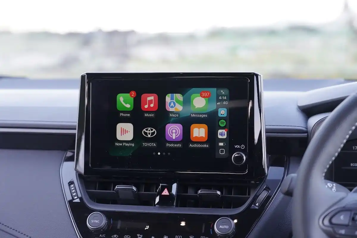 2025 toyota gr corolla gts automatic infotainment system