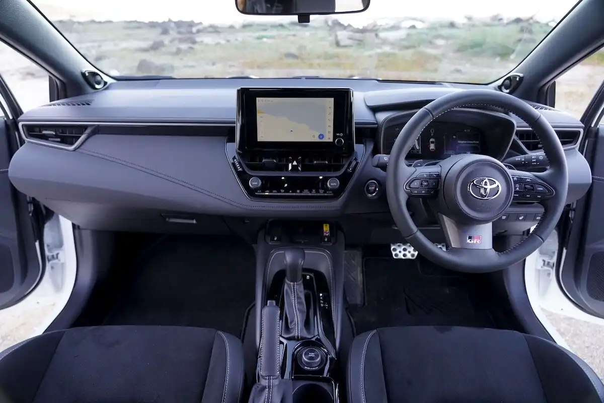 2025 toyota gr corolla gts automatic seats