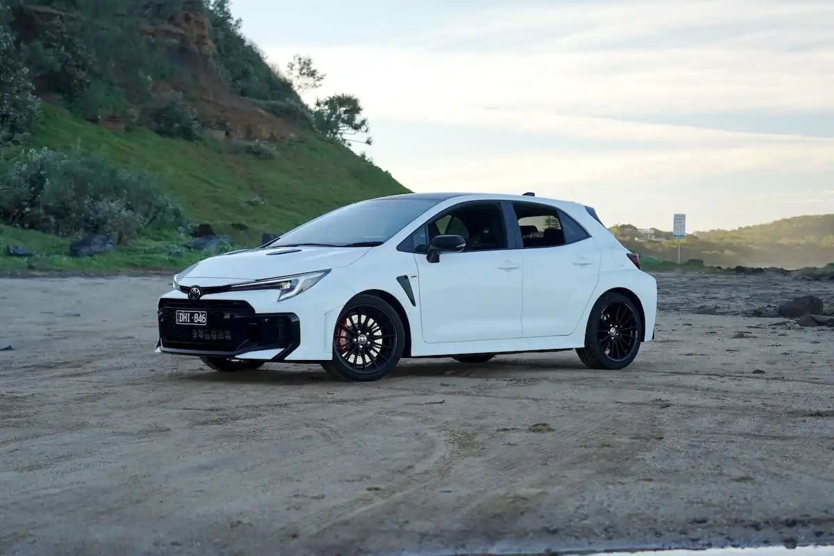 2025 toyota gr corolla gts automatic side
