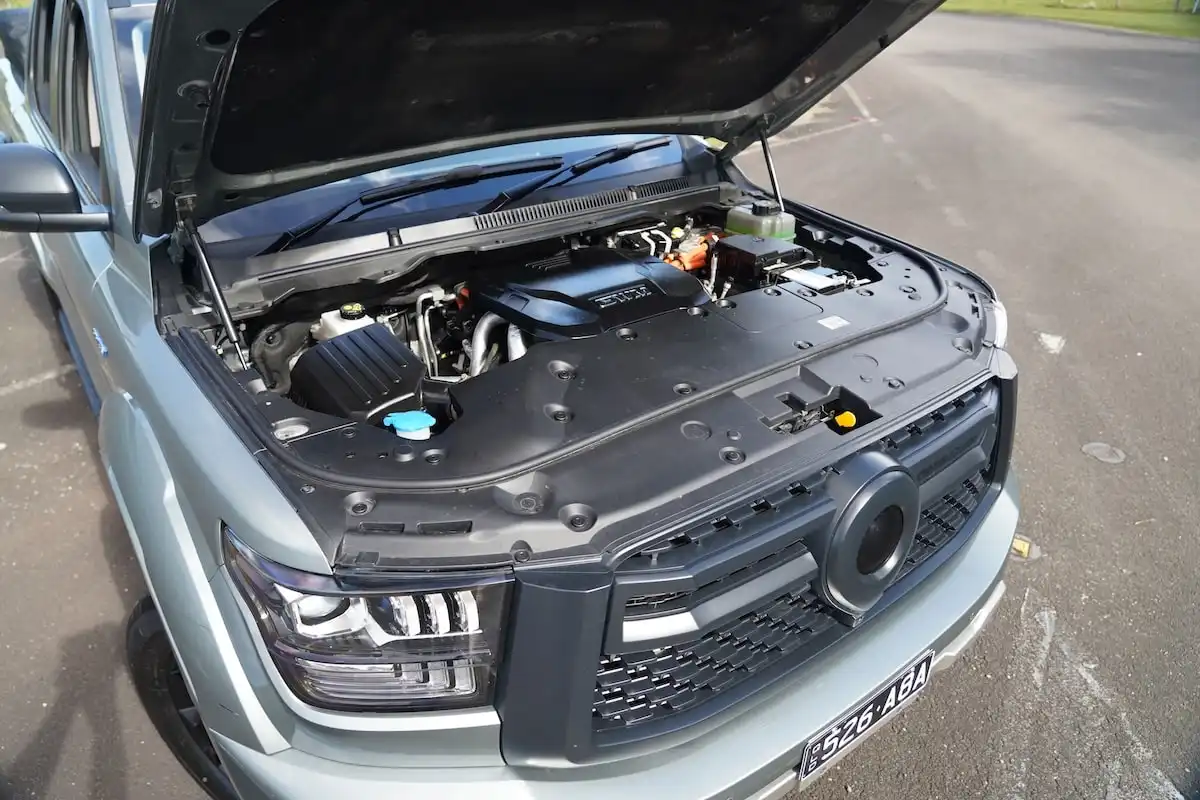 2025 gwm cannon alpha ultra phev engine
