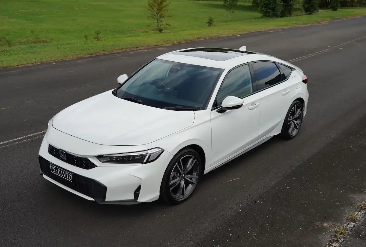 2025 honda civic e:hev lx exterior