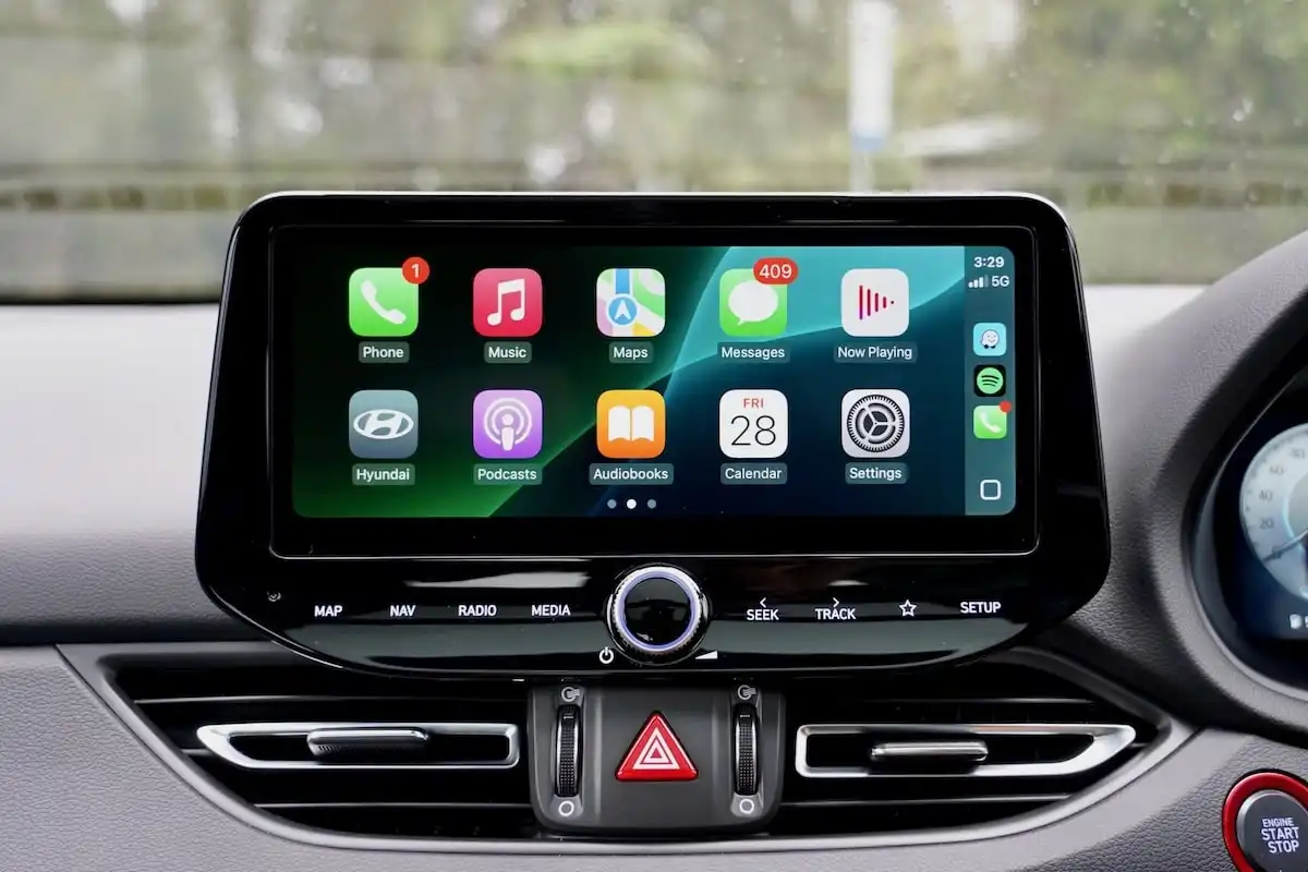 2025 hyundai i30 n line premium infotainment system