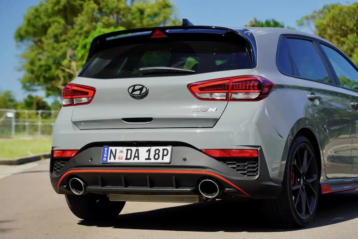 2025 hyundai i30 n premium automatic rear