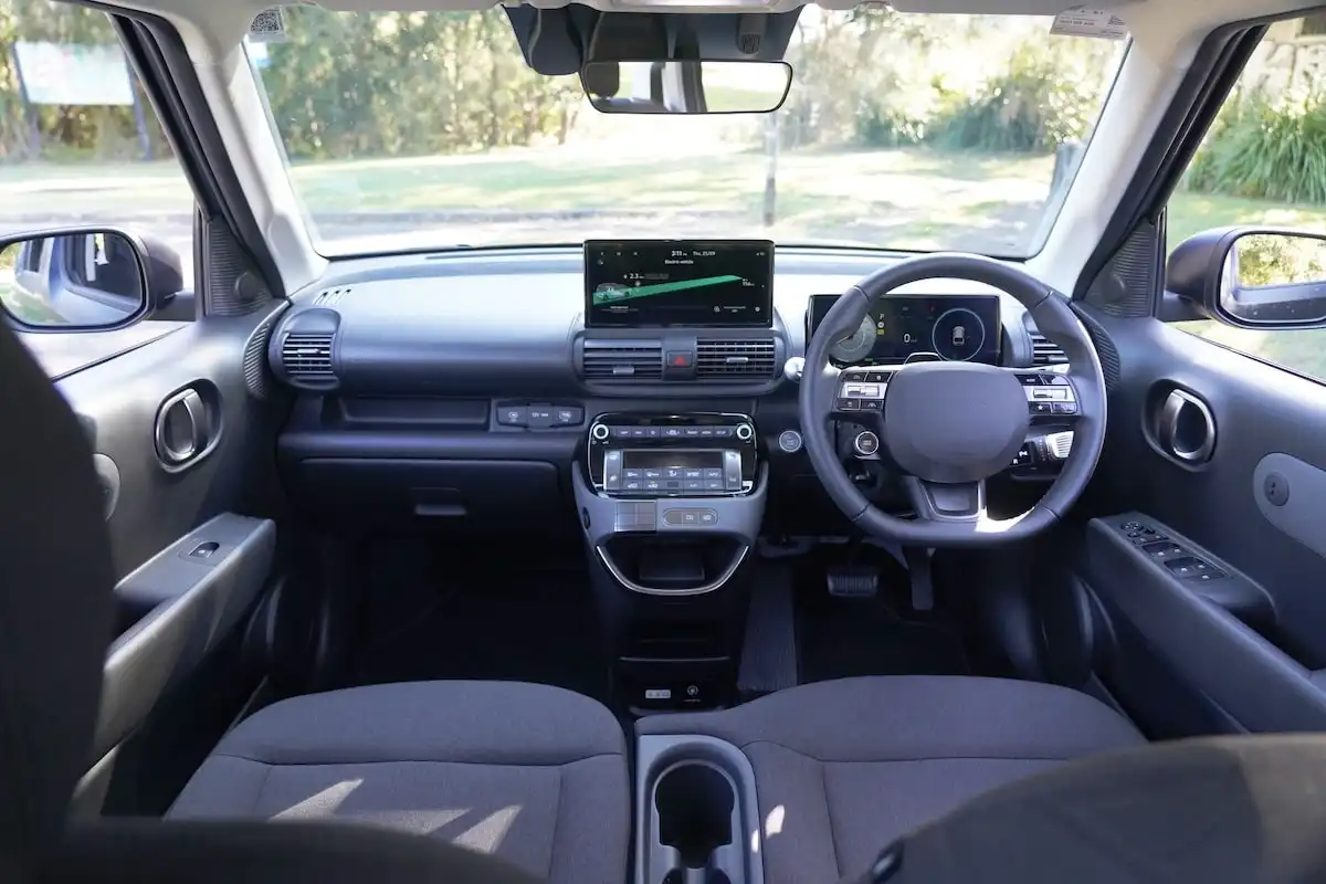 2025 hyundai inster standard range interior front