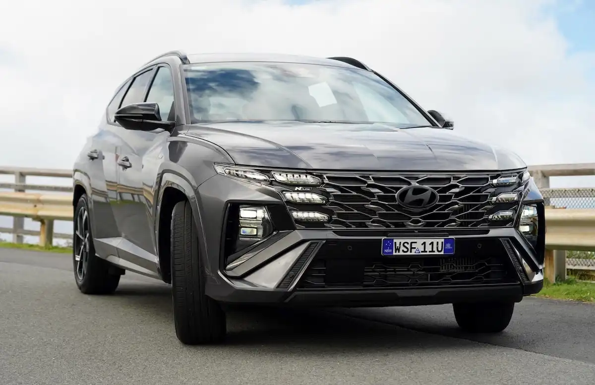 2025 hyundai tucson elite n line hybrid awd grille