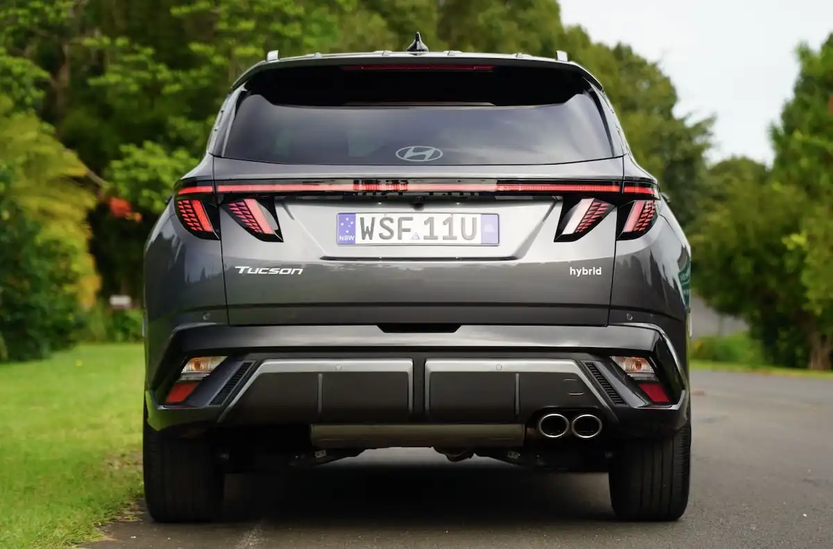 2025 hyundai tucson elite n line hybrid awd tailgate