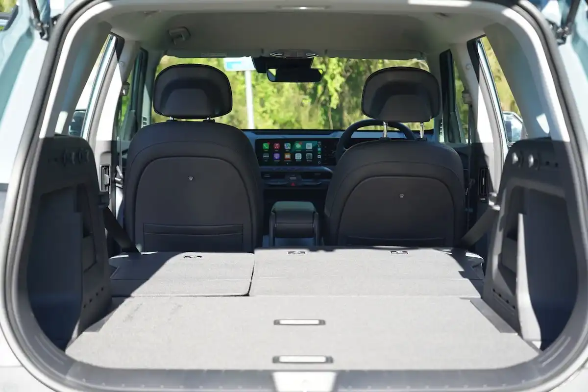 2025 kia ev5 air long range boot open