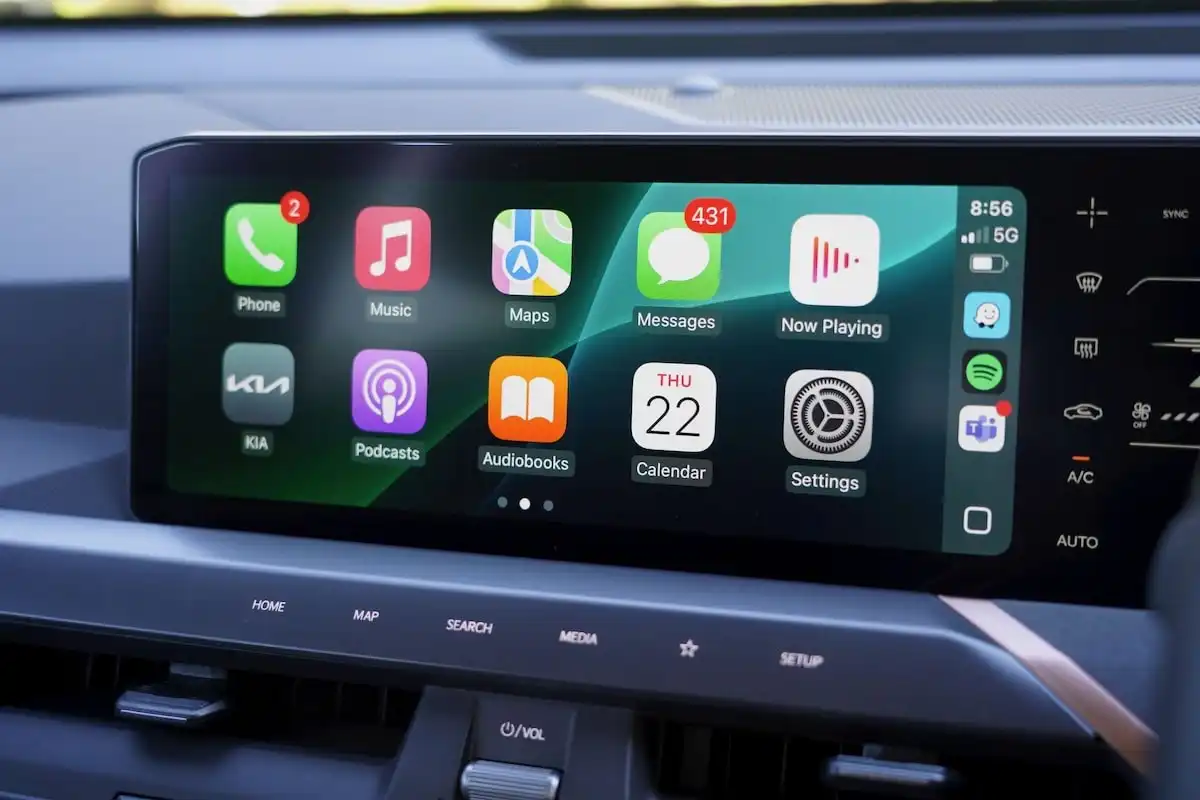 2025 kia ev5 air long range infotainment system