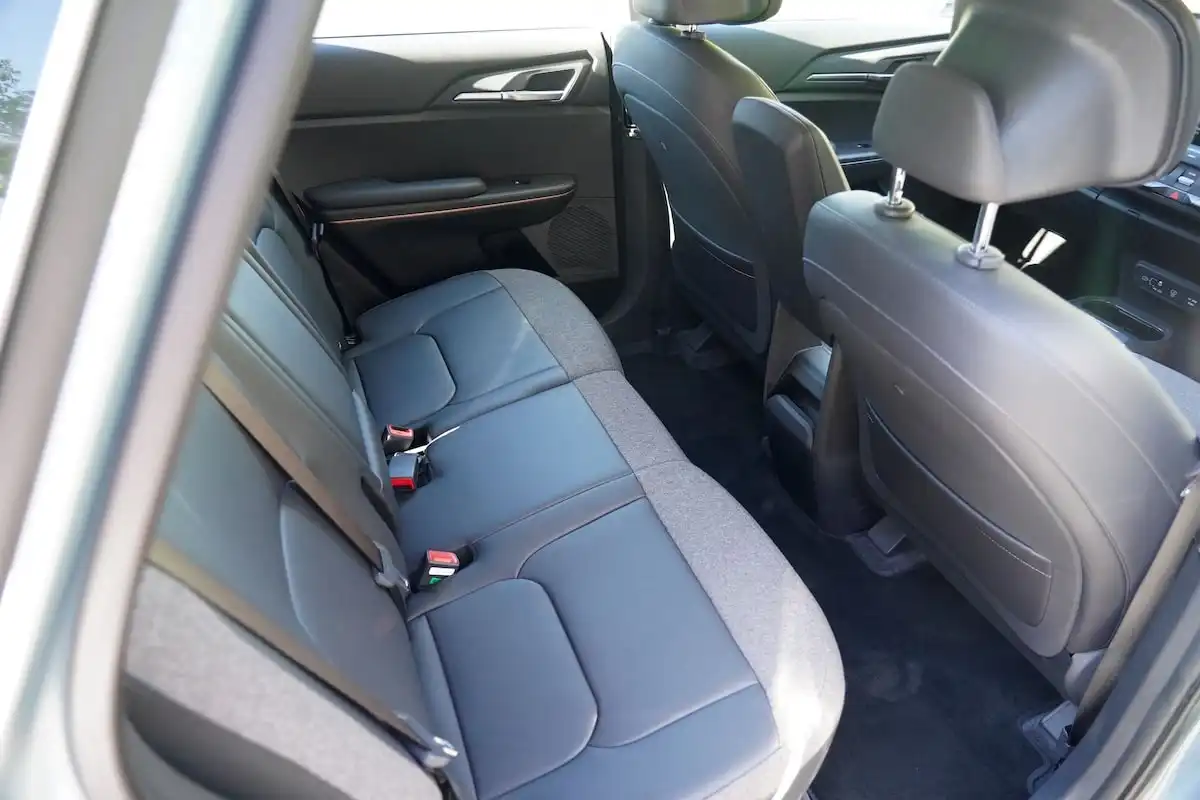 2025 kia ev5 air long range rear seats