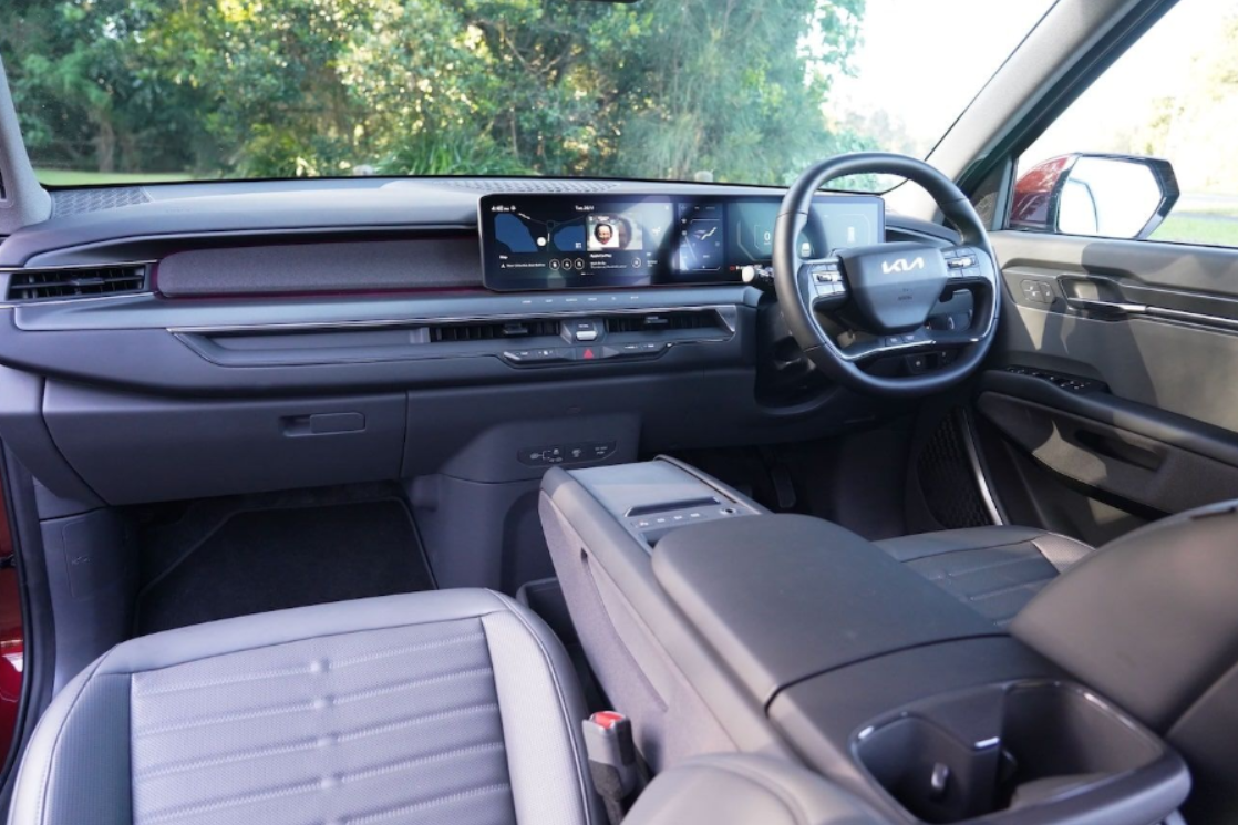 2025 kia ev9 earth cockpit