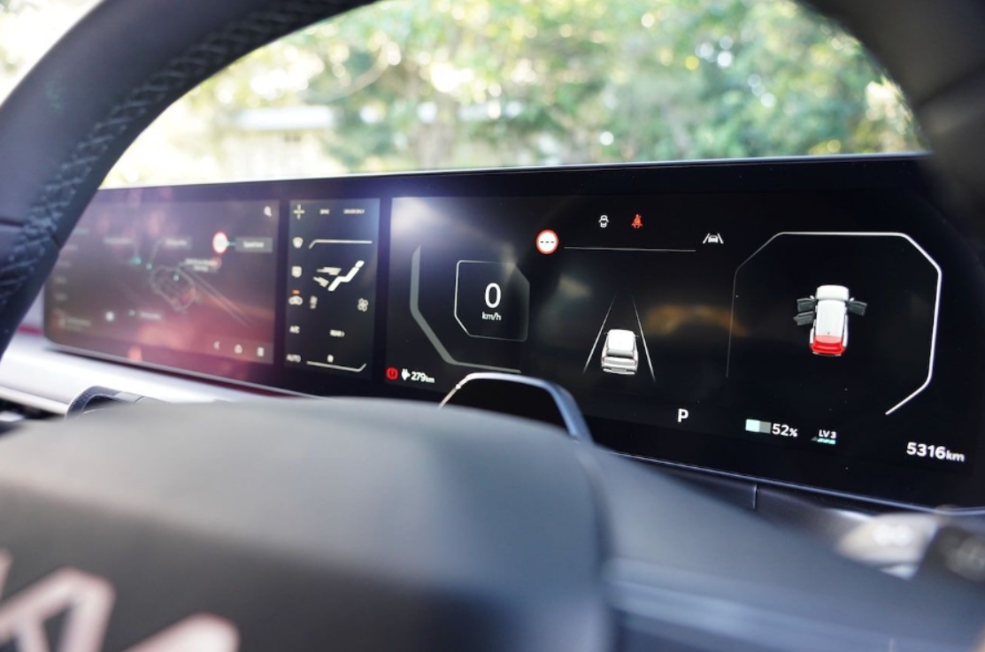 2025 kia ev9 earth dashboard