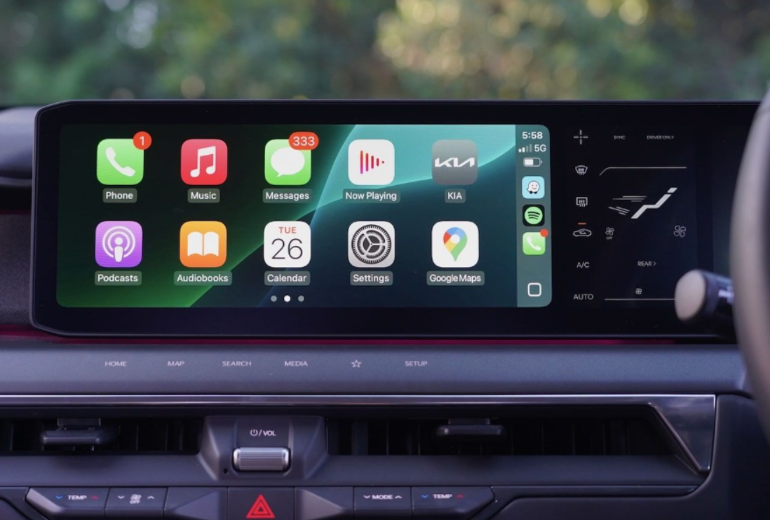 2025 kia ev9 earth infotainment