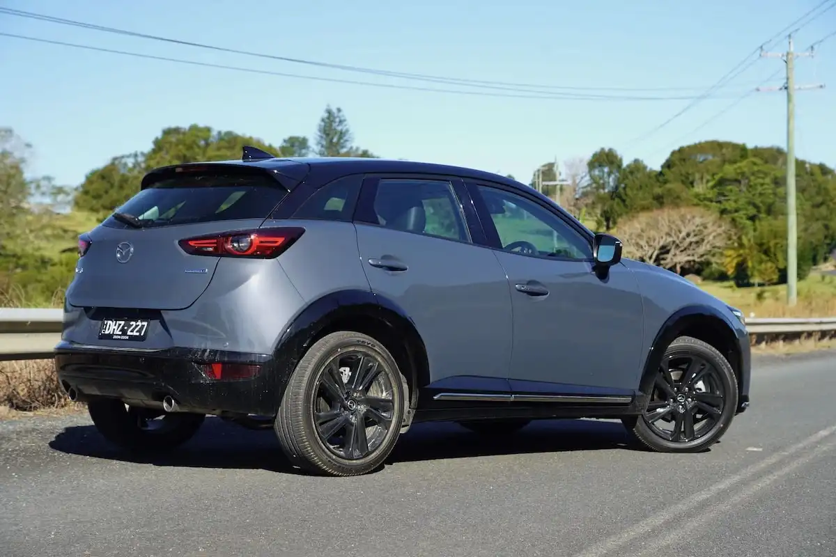 2025 mazda cx-3 gt sp rear