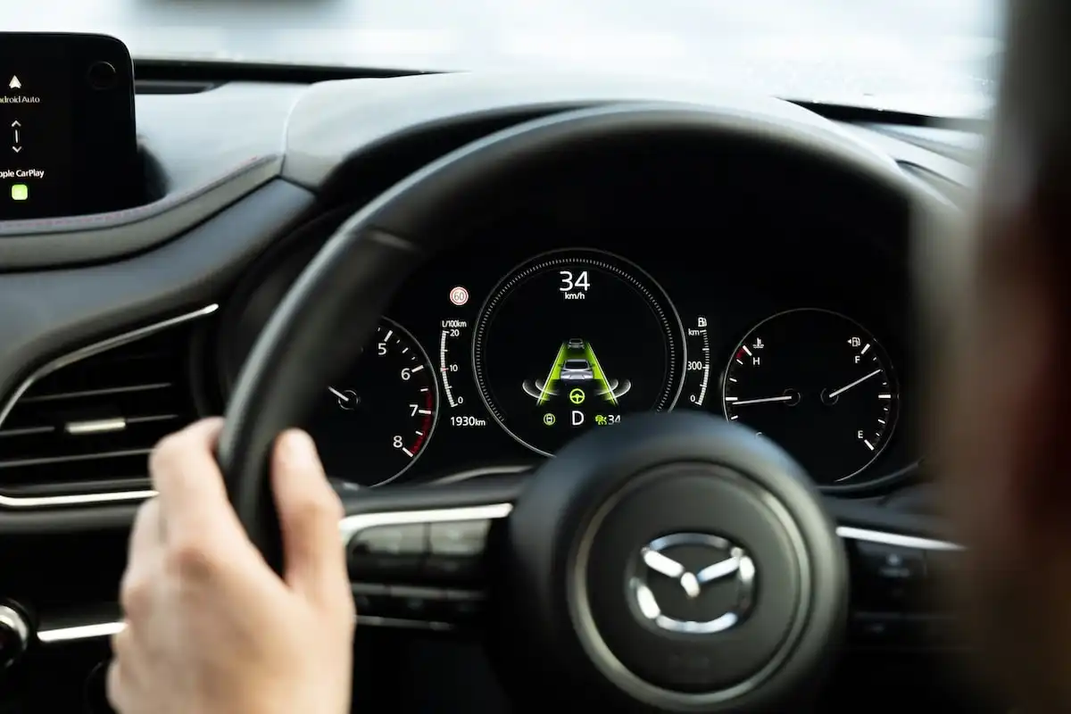 2025 mazda cx-30 gt sp steering wheel