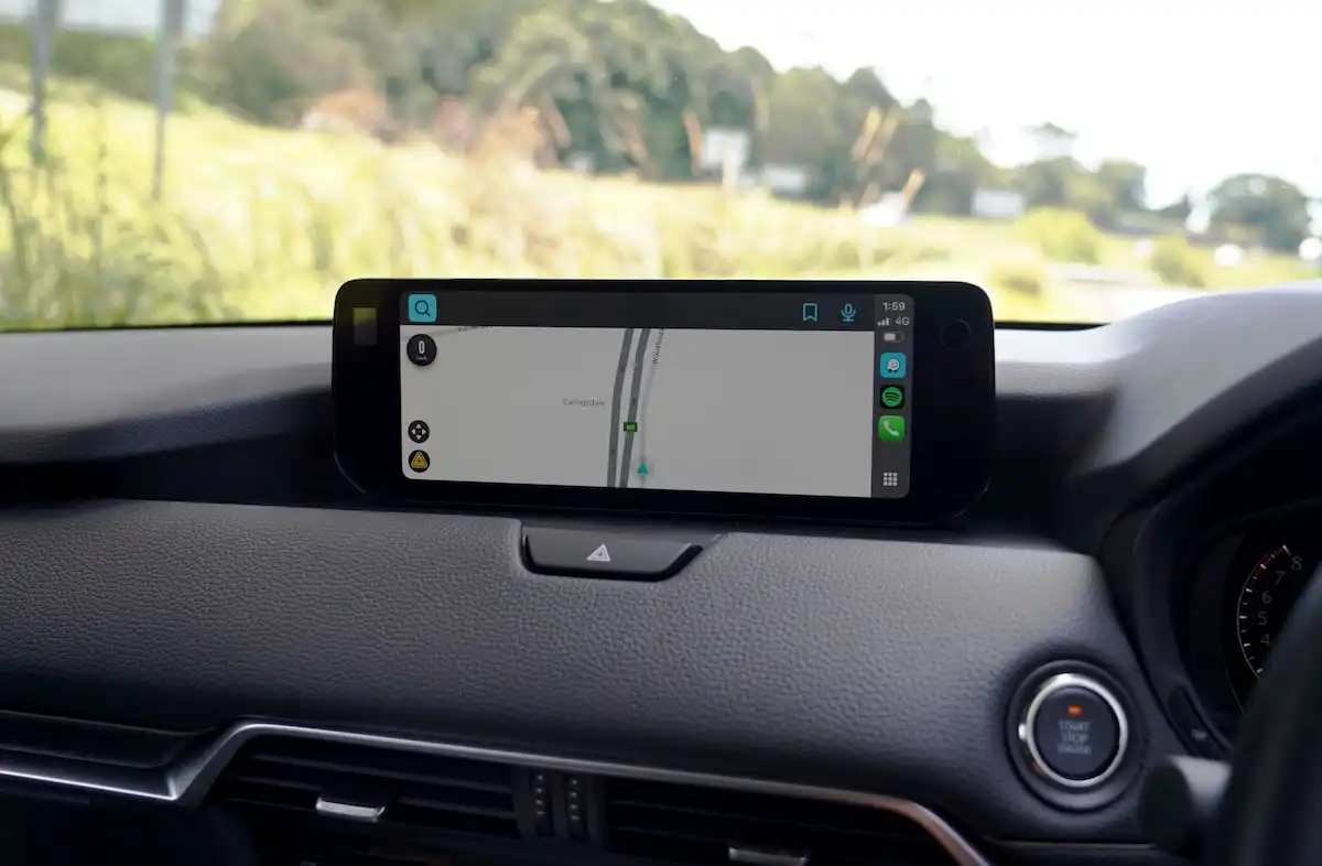 2025 mazda cx-60 g40e evolve connectivity dashboard