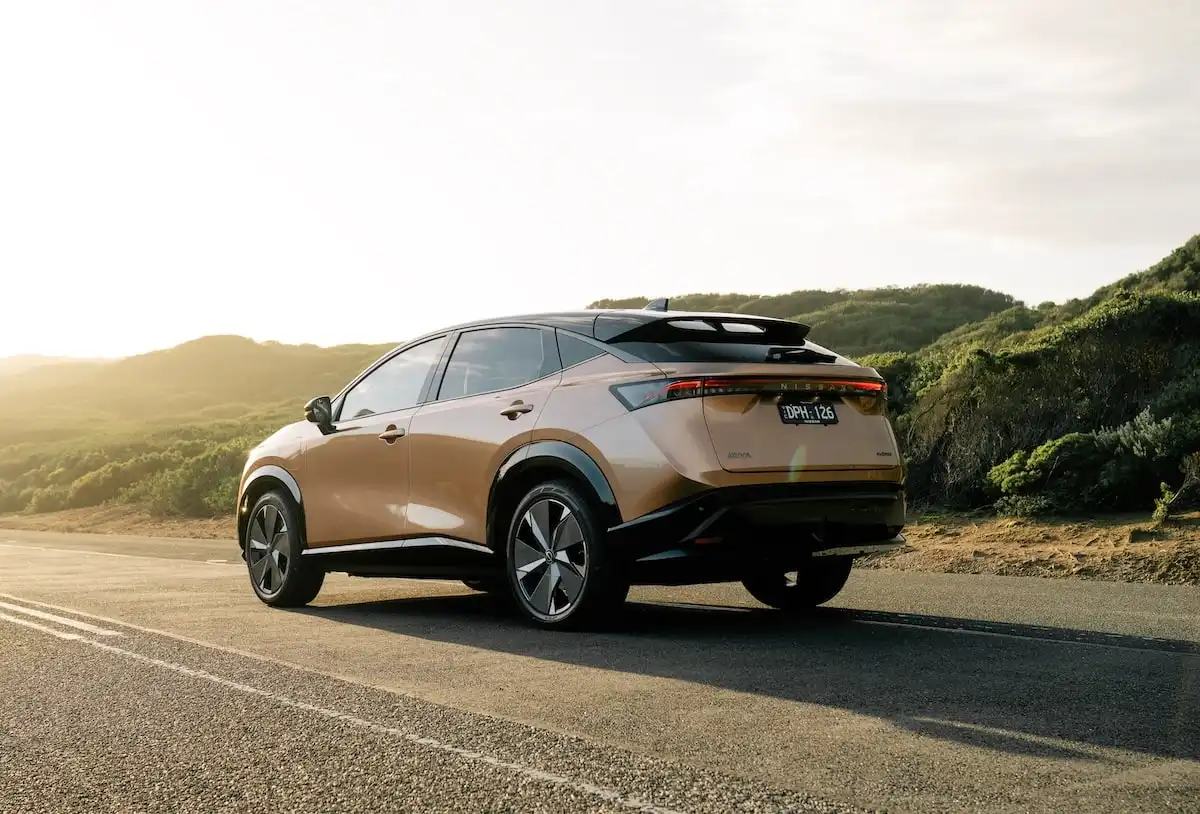 2025 nissan ariya rear