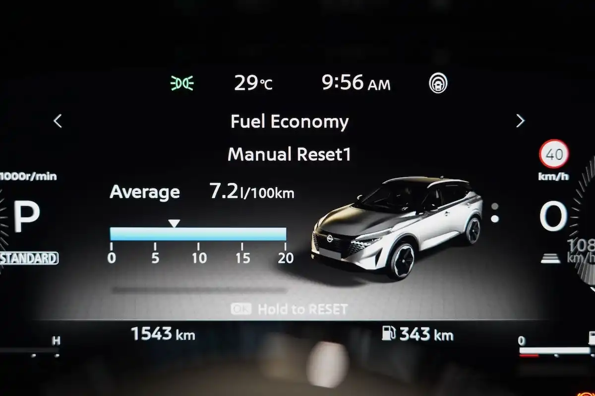 2025 nissan qashqai ti fuel economy