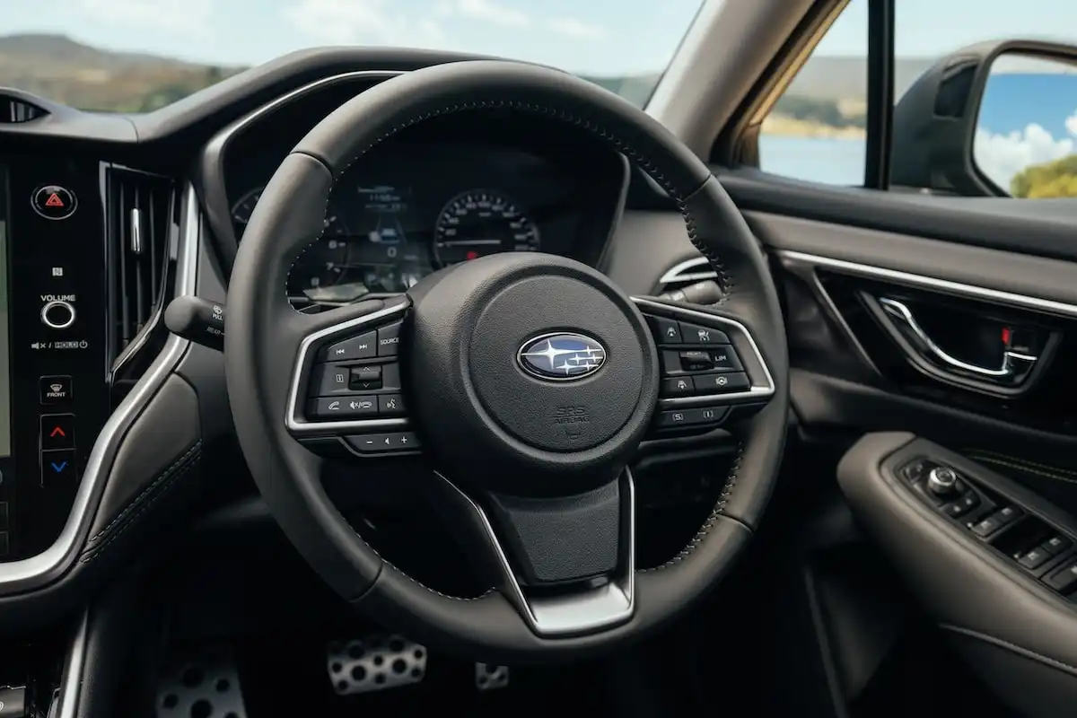 2025 subaru outback streering wheel