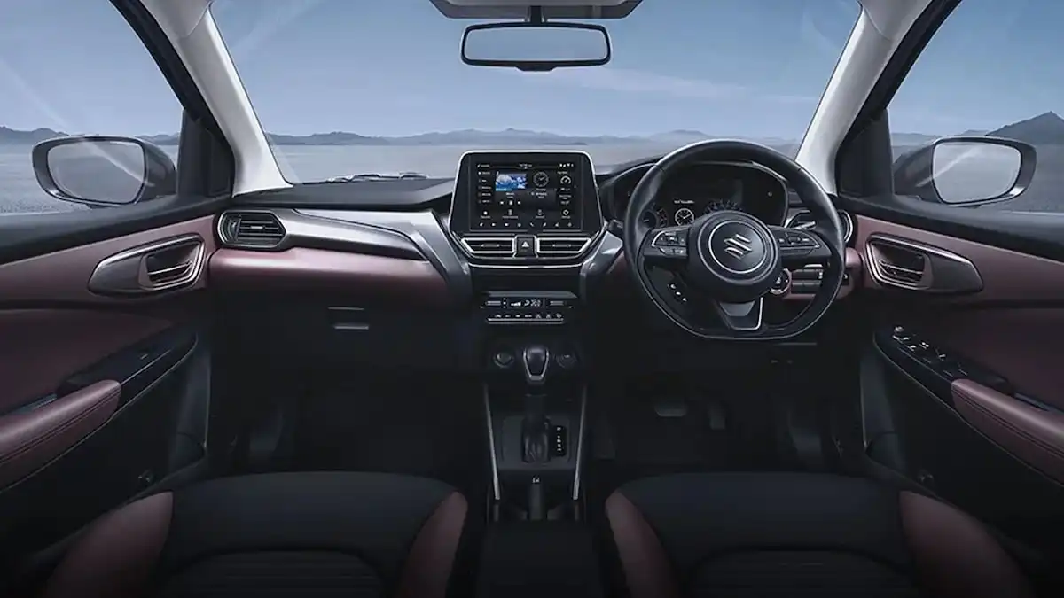 2025 suzuki fronx interior front