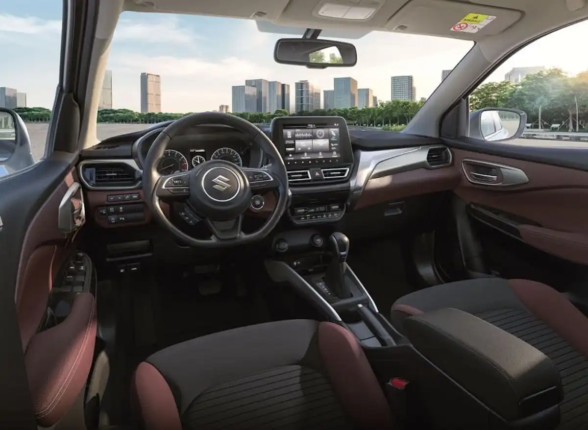 2025 suzuki fronx interior