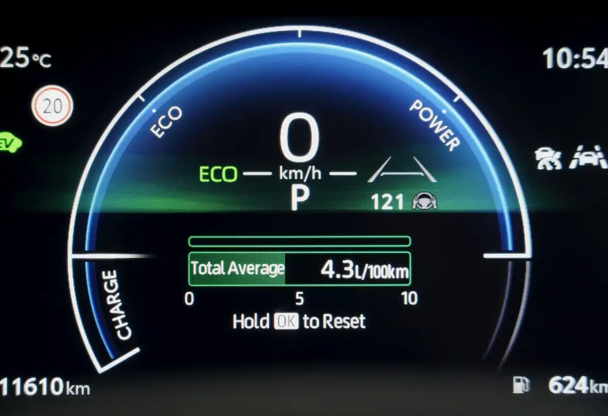2025 toyota c-hr gxl fuel efficient
