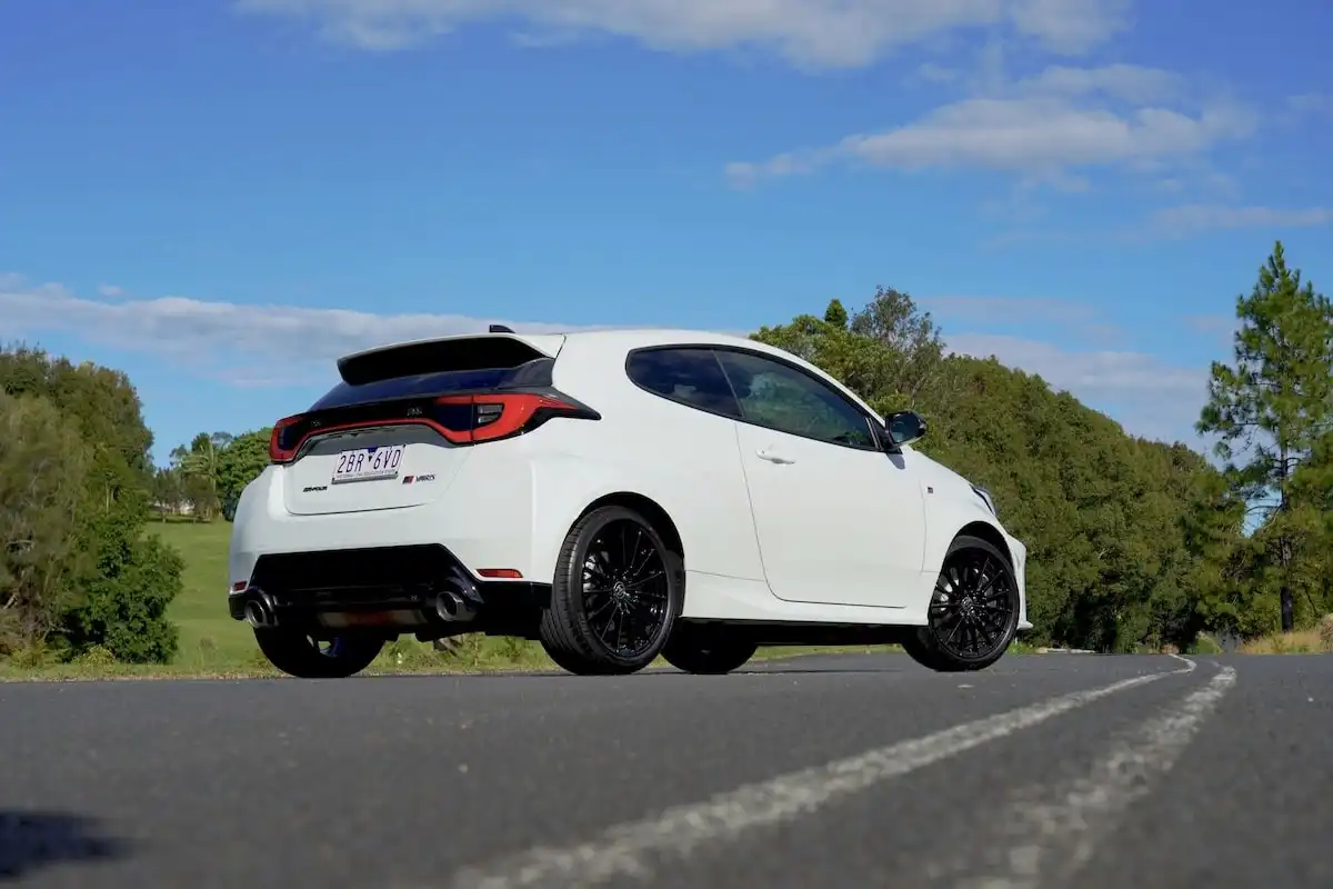2025 toyota gr yaris gt manual back