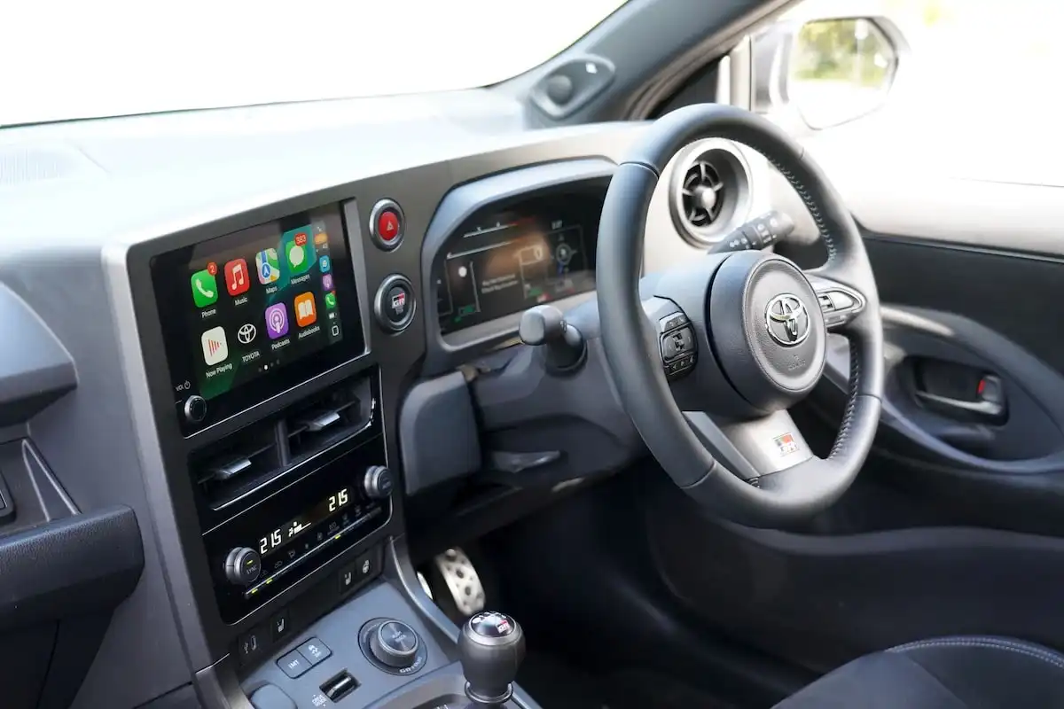 2025 toyota gr yaris gt manual connectivity