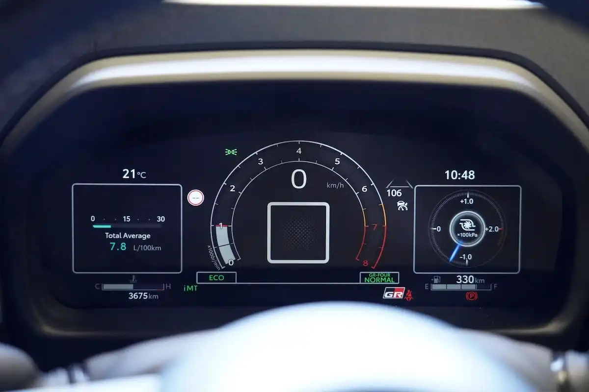 2025 toyota gr yaris gt manual fuel efficient