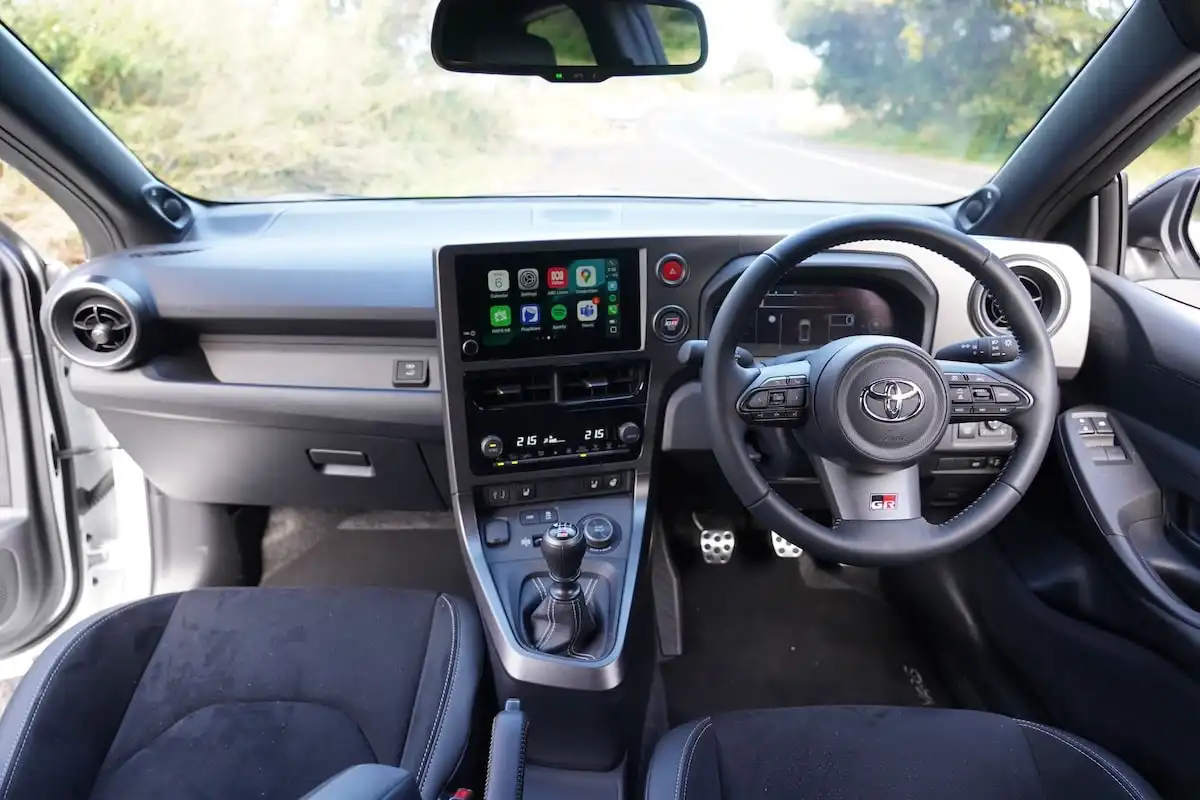 2025 toyota gr yaris gt manual interior