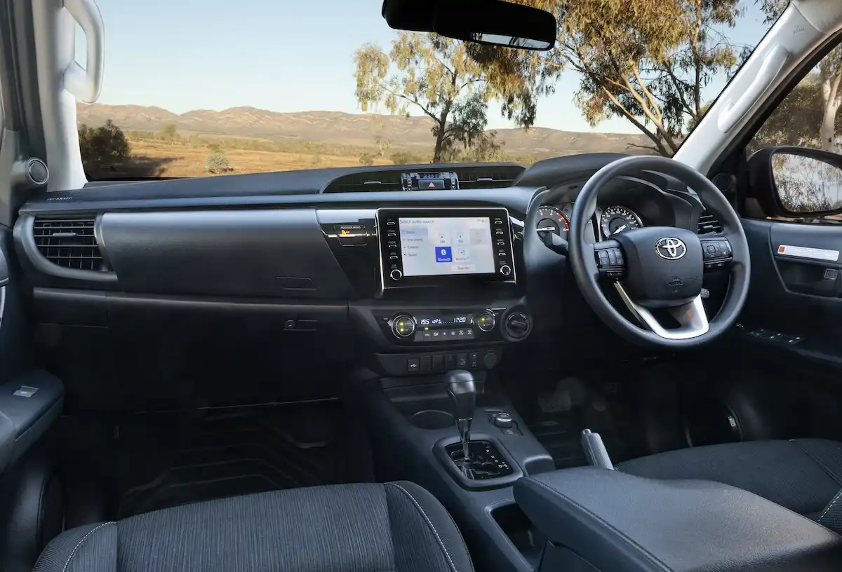 2025 toyota hilux interior