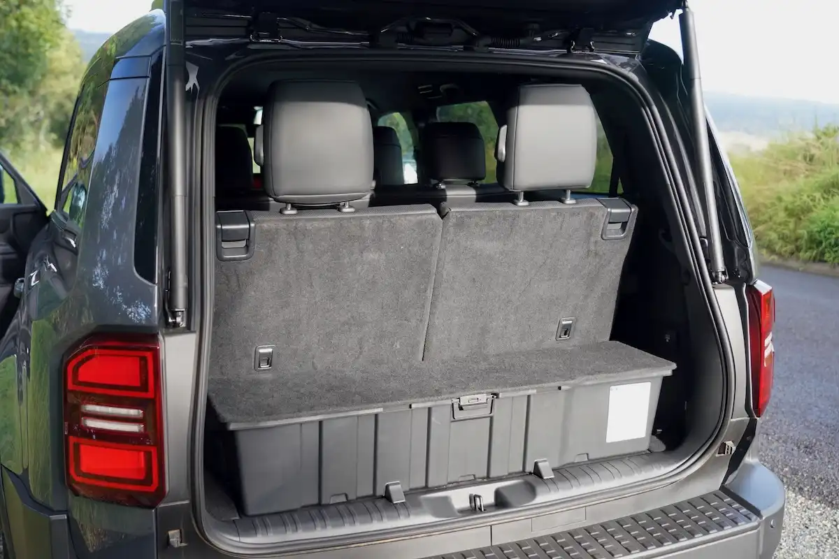 2025 toyota landcruiser prado gxl boot