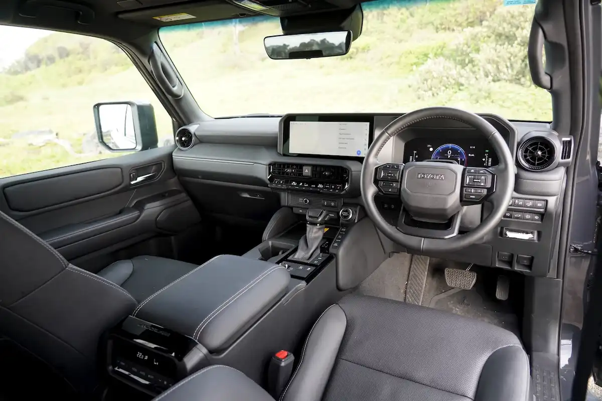 2025 toyota landcruiser prado gxl interior
