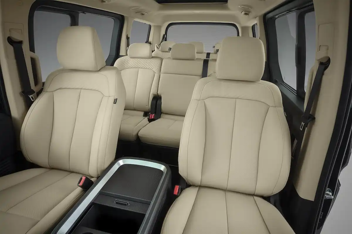 2026 hyundai staria rear seats