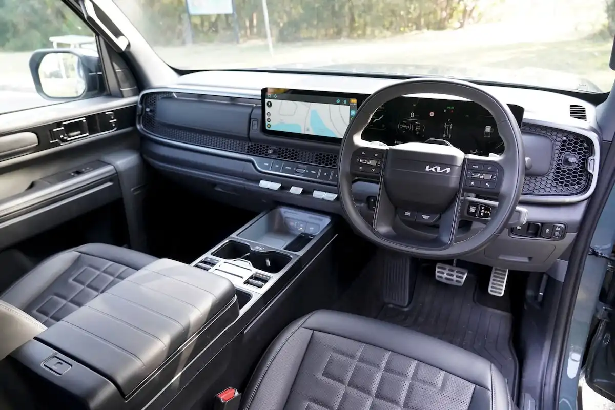 2026 kia tasman x-pro interior front
