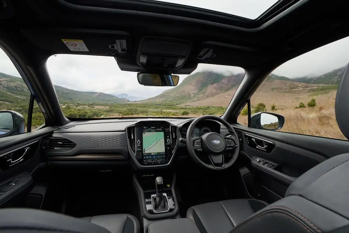2026 subaru forester interior front