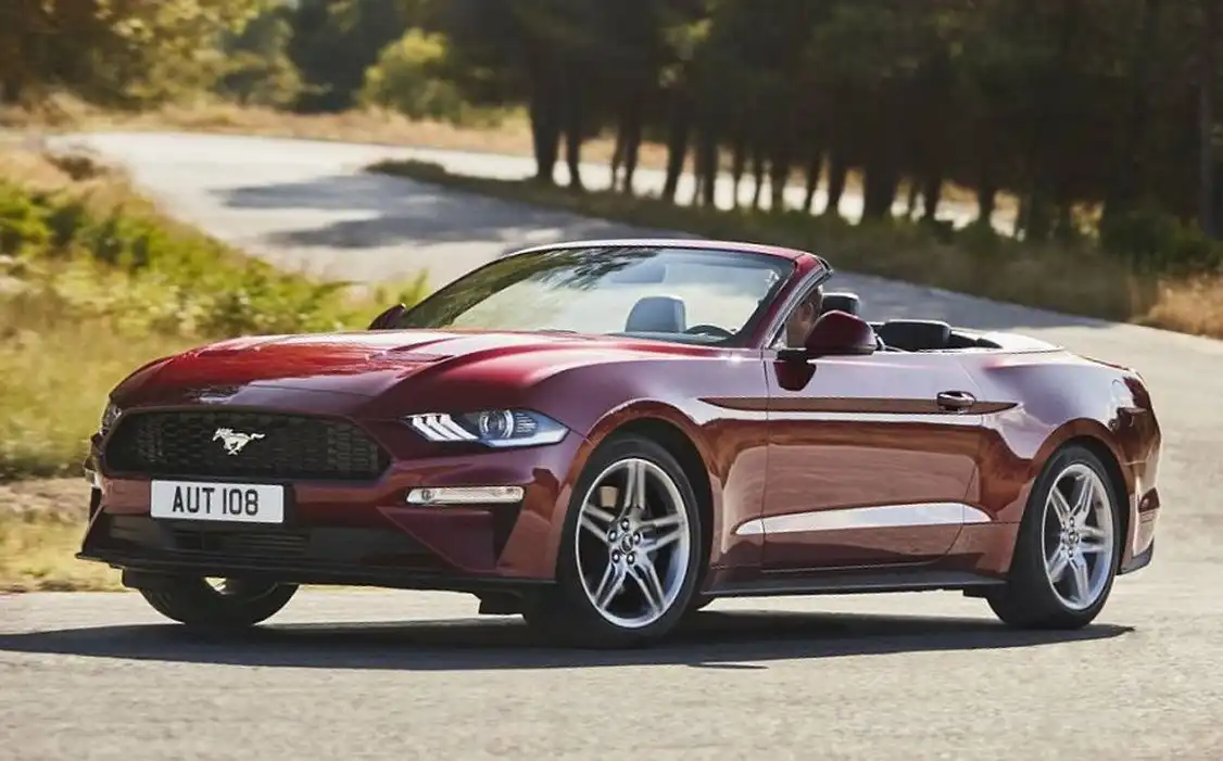 ford mustang convertible car