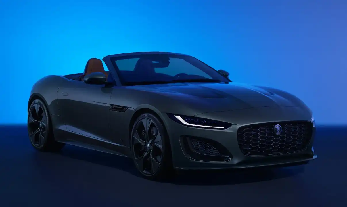 jaguar f-type convertible car