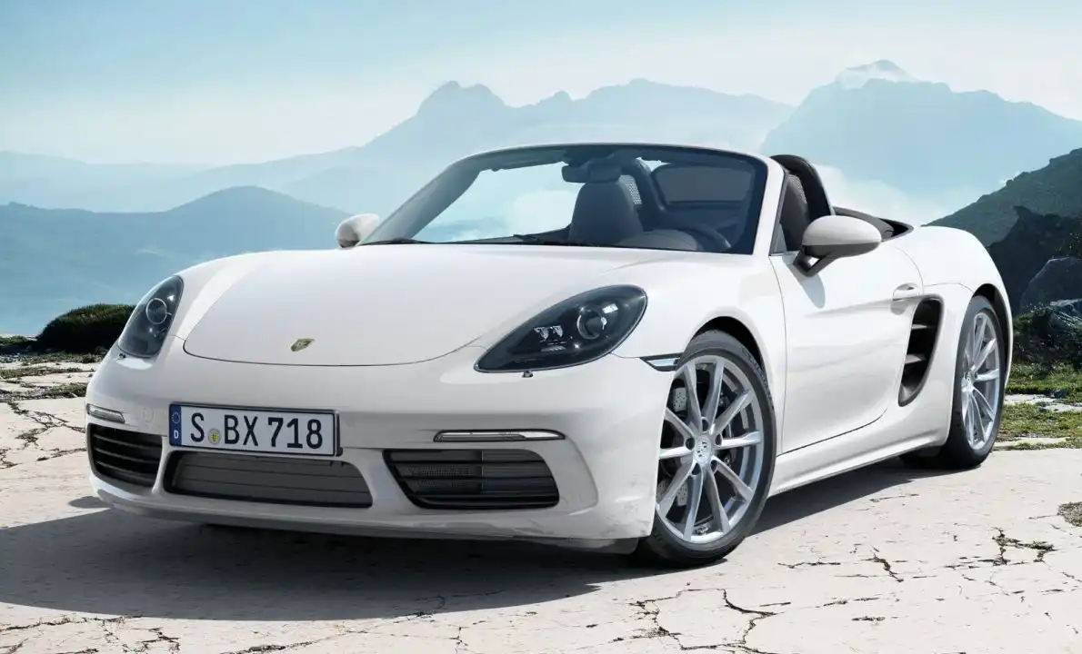 porsche 718 boxster convertible car