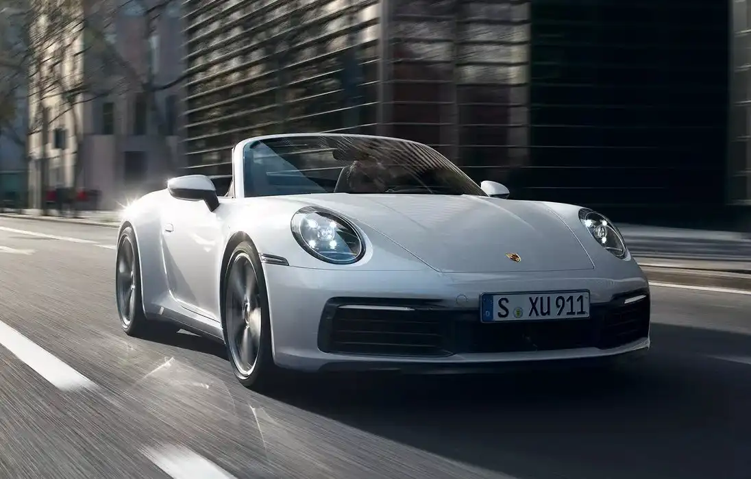 porsche 911 convertible car