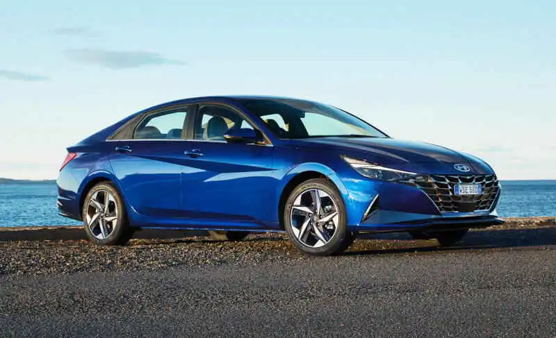 2021 Hyundai i30 Sedan Elite Blue