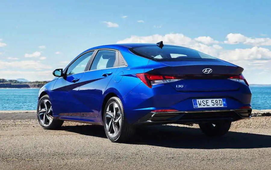 2021 Hyundai i30 Sedan Elite Rear
