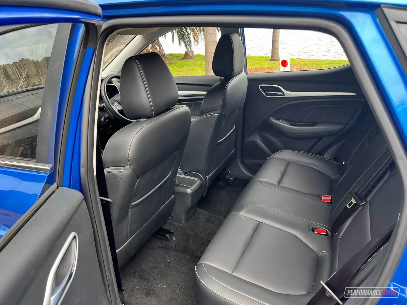 2023 mg zs excite rear seats